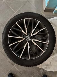 set gomme invernali + cerchi toyota CH-R