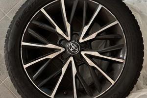 set gomme invernali + cerchi toyota CH-R