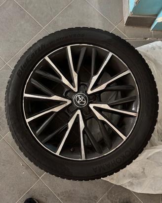 set gomme invernali + cerchi toyota CH-R