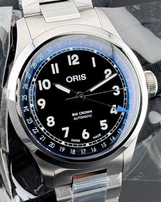Oris Big Crown Pointer Date nero - Nuovo