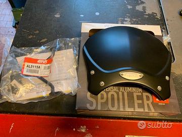 Cupolino givi alluminio bmw r-ninet con attacchi