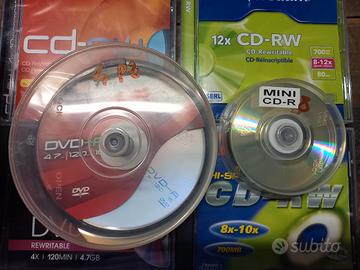 New in blocco:Custodie e DVD + CD vergini/R/RW