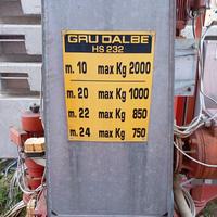 Gru automontante dalbe hs 232