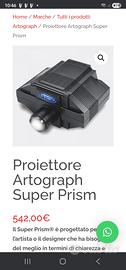proiettore d'arte super prism
