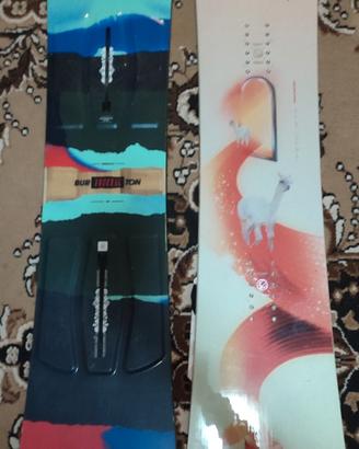 Tavola snowboard 139 Capita e Burton