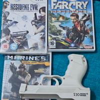 Lotto giochi Wii : RESIDENT EVIL FAR CRY ECC.