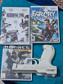 Lotto giochi Wii : RESIDENT EVIL FAR CRY ECC.