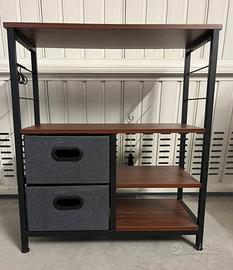Mobiletto Cucina / Credenza Stile Industriale