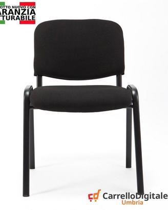 Sedie Conferenza - sedie attesa Impilabili tessuto