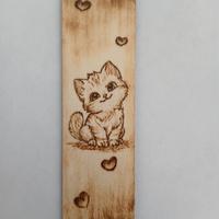 Segnalibri di legno personalizzati col pirografo