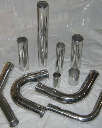 Curve in alluminio per aspirazione motori racing