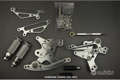 Pedane arretrate KAWASAKI Z1000SX 2011 - 2019