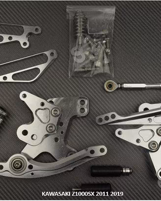 Pedane arretrate KAWASAKI Z1000SX 2011 - 2019
