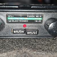 Autoradio Vintage Anni 70 Electromec Panda NS15 BT