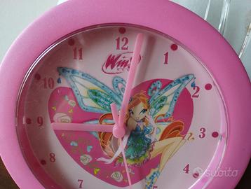 Vintage Winx Bloom Enchantix orologio da parete