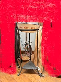 Catino e supporto in ferro