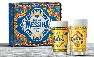 Bicchieri birra messina 2022 cofanetto
