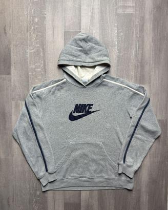 Felpa Nike Vintage Grigia Big Logo Taglia M