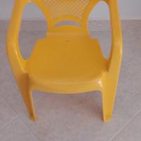 sedia plastica bambini.