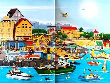 Poster LEGO City 2011 / Lego Club (fronte/retro)