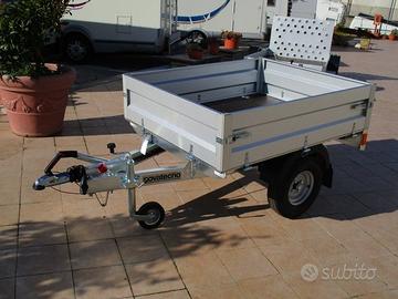 Rimorchio compatto e leggero trainabile con pat. B