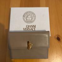 Portafoglio Versace Beige Oro Originale