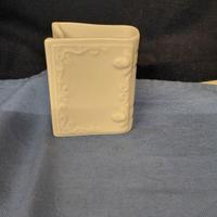 Portapenne Ceramica Capodimonte Libro