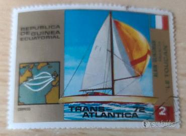 Francobollo De Guinea Ecuatorial 1972 Martin Minte