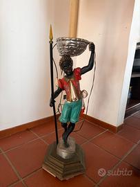 Lampada  con moro veneziano