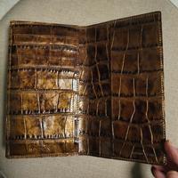 Elegante porta carte di credito in vera pelle