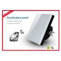 INTERRUTTORE 1 PULSANTE TOUCH SCREEN 1 VIA E + VIE