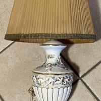 Lampada da tavolo vintage Capodimonte anni 50-60
