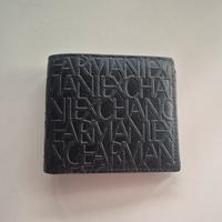 Portafoglio Armani AX da Uomo con Logo All Over 