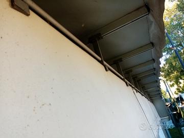 Copertura con struttura in alluminio