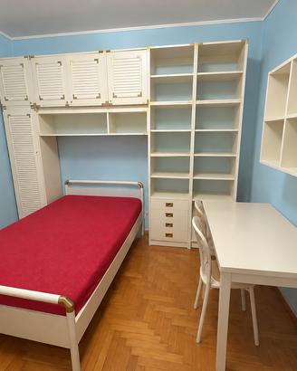 Camera da letto una piazza e mezza stile marinaro