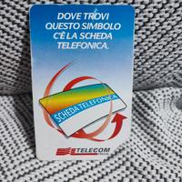 scheda Telefonica Telecom 