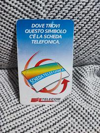 scheda Telefonica Telecom 