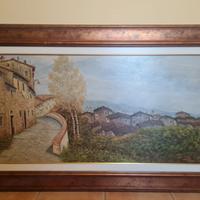 Quadro Originale "Divo Citi" Colle in Paese