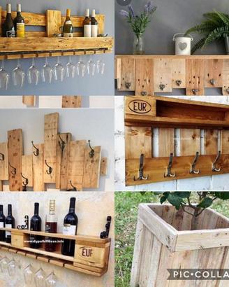 Mobili e accessori con riciclo pallet