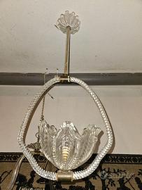 Lampadario di Murano anni 50