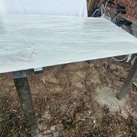 tavolo in vetro allungabile