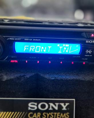 Autoradio Vintage Anni '00 Sony CDX-GT25