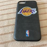 Custodia per iPhone 7/8/SE 2020 Lakers nuova