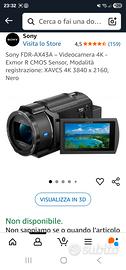 videocamera Sony FDR AX43A