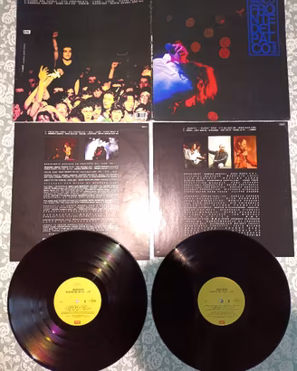 Vasco Rossi – Fronte del Palco Live 2xLP 1°ed.