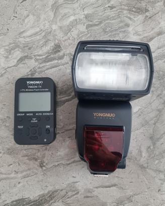Flash Yongnuo Nikon + Controller wireless
