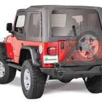 Paraurti + Cancello portaruota JEEP CJ YJ TJ