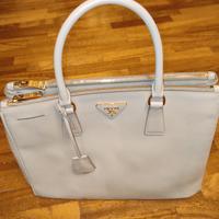 Borsa Prada Galleria pelle Saffiano Grgia POMICE