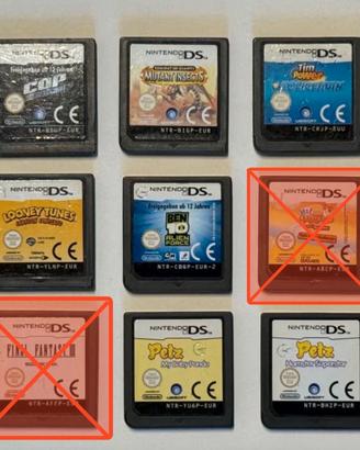 Giochi per Nintendo DS, vari titoli