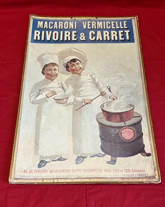 Insegna Pubblicitaria Rivoire & Carret Anni 80